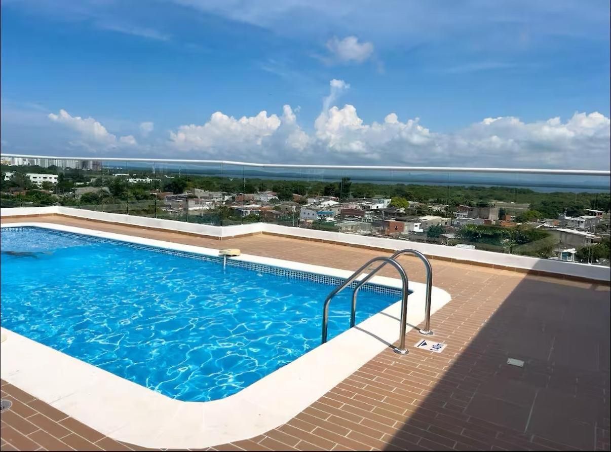 With Large Balcony